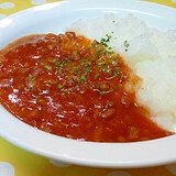 【離乳食】牛ミンチ＆トマトソースのハヤシライス風